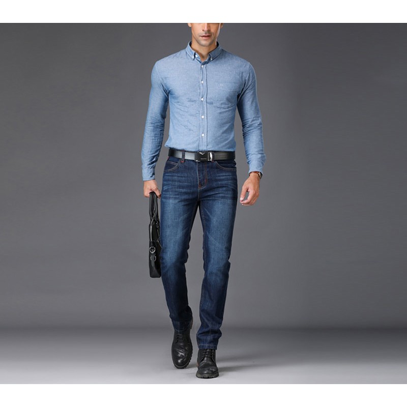 European American Style Stretch Men Jeans