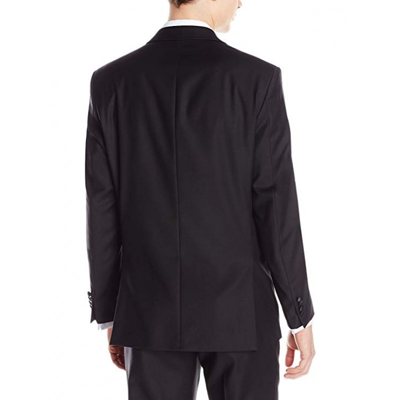 Men's Modern Fit 100% Wool Tuxedo Suit Separate (Blazer and Pant)